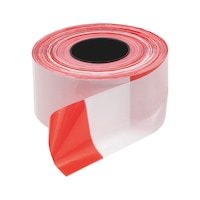 Warning tape Made of sustainable regranulate