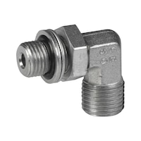 Adjustable angle 90 degrees BSP/DIN