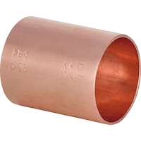 Sleeve, with solder connection on both sides EN1254, copper, 5270