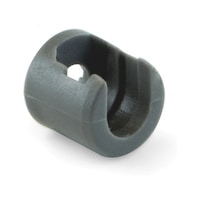 Front mounting for round rail, Emuca