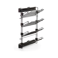 Shoe rack, lateral pull-out, Emuca