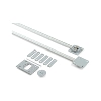 Adjustable rod set for sliding door warping, Emuca