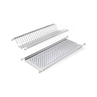 Plate rack system, stainless steel, Emuca