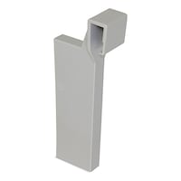 Side mounting for round rail, Emuca