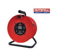 Open Drum Cable Reel FAITHFULL