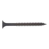 Dry wall screw with double-start thread