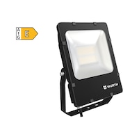 LED façade spotlight with narrow housing