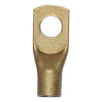 Cable lug for soldering or crimping