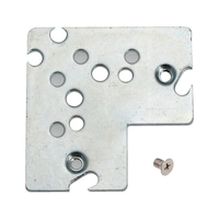Kit ferramenta fissaggio per profilo anta in alluminio