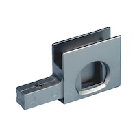 Aluminium strike plate for sliding door lock