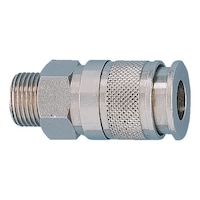 FT universal coupling with male thread  