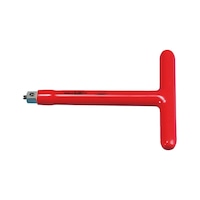 1000-V insulated 1/2 T-handle spanner