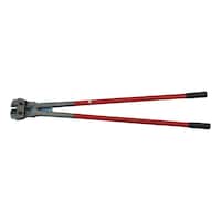 Bolt cutter with round handle