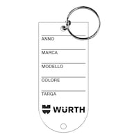Etichette e targhette per chiavi in vendita online - Würth Italia