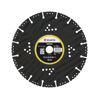 Speed Omni-Cut diamantslijpschijf, bouwplaats