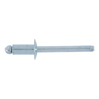 ISO 15977-L fladhoved, aluminium/forzinket stål