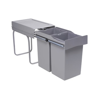 Cubo basura 2 Cubo basura integrado Sistema separación residuos cocina  extraíble