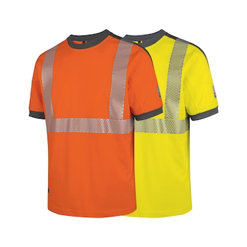 Warnschutz T-Shirt Neon Klasse 2