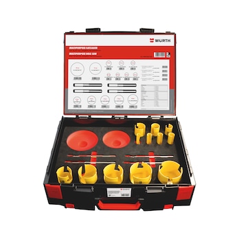 Pro-Fit multipurpose gatzaag, systeemkoffer 16-82 mm