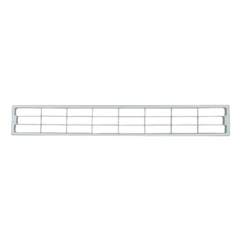 Ventilatierooster met afdekrand