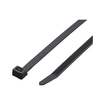 Bridas de Plástico nylon negras 530 x 7,6mm. ( 100 unidades )
