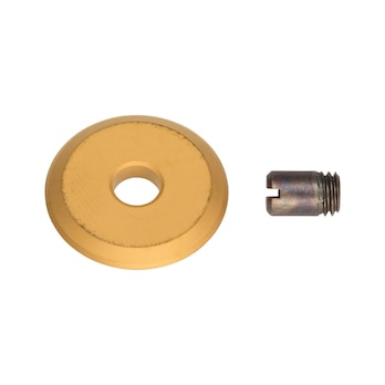 Reservesnijwiel, met titaniumnitridecoating