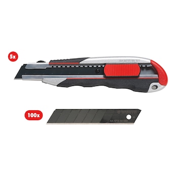 3K-Cutter-Messer Set mit Abbrechklingen 105-teilig