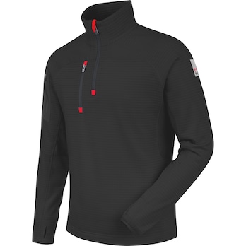 Stretchfit fleece-sweater