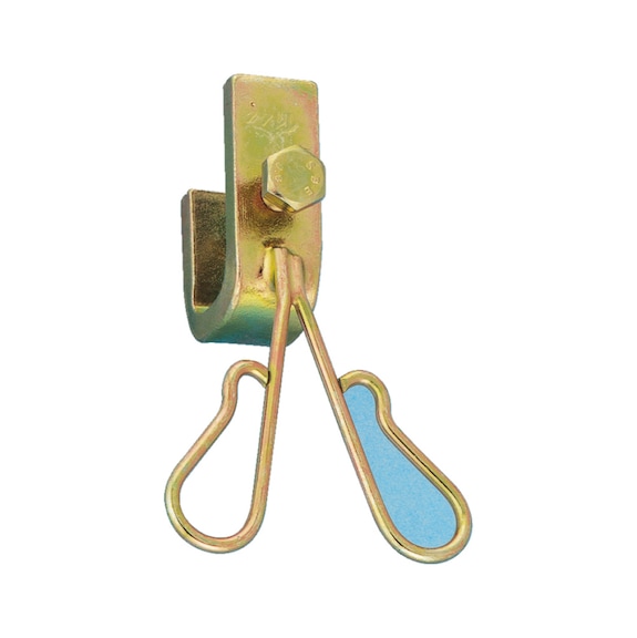 Collier de serrage Pour rallonges de valve flexibles - PATTE DE FIX.DOUBLE RALLONGE SOUPLE