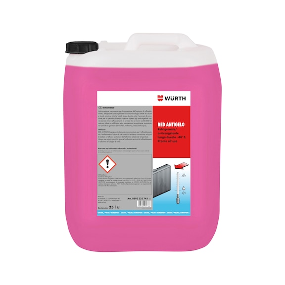 Antigelo  RED LONG LIFE - PROT. ANTIGELO  RED  DA DILUIRE  20L