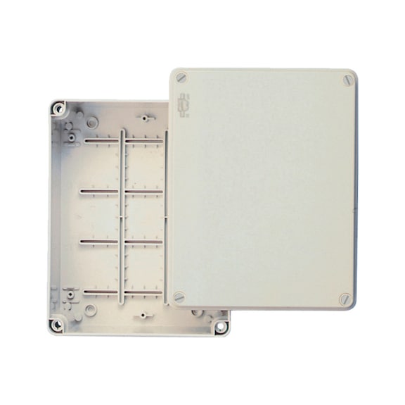 Cassetta di derivazione da parete con parti lisce - SCATOLA D.PARETE 220X170X80 IMQ IP65