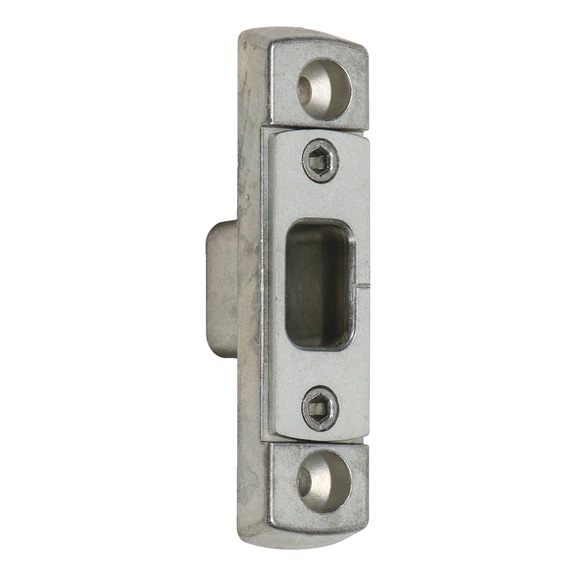 Bolt locking plate - LOKPLT-F.DRLOK-W.POT-ADJ-SILVR