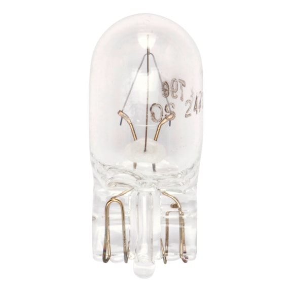 Glassockellampe - LAMP-W2,1X9,5D-24V-2W