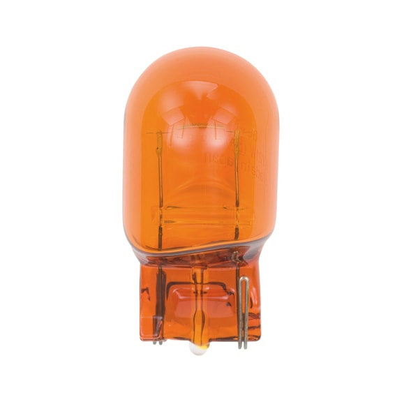 Glass socket bulb - BULB-(JAPAN-VEH)-ORANGE-W3X16D-12V-21W