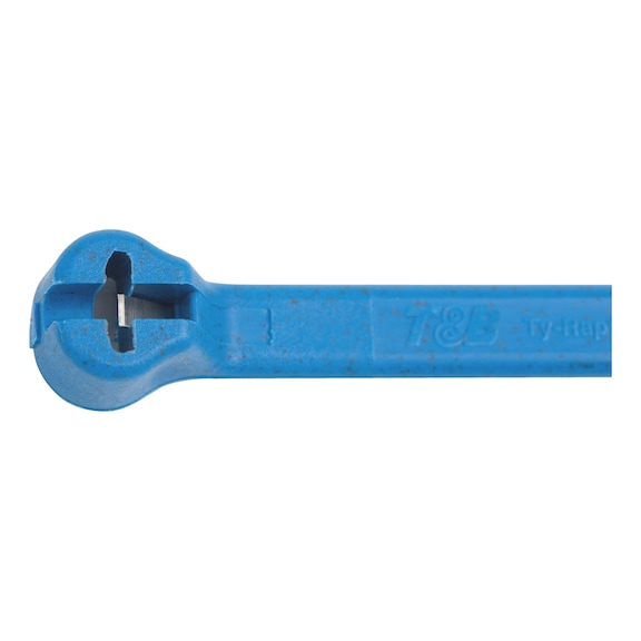 Detectable cable tie with metal latch - 2