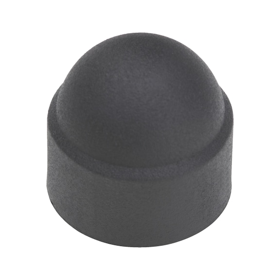 Cover cap For hexagon head bolts/nuts - CAP-PLA-(F.SCR-HEX)-BLACK-WS8-M5