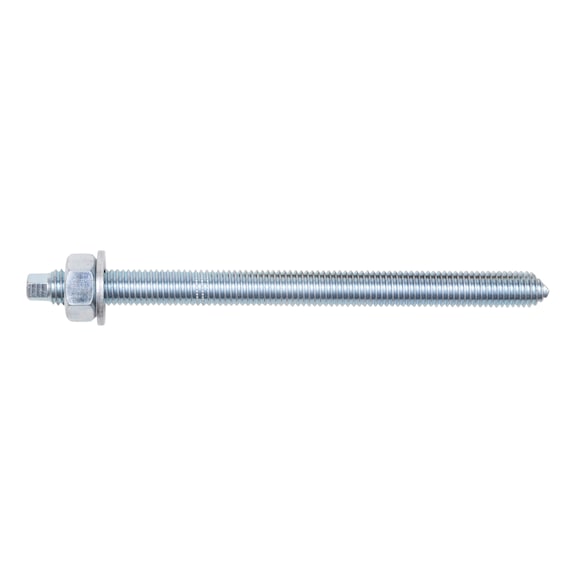W-VD-A/S anchor rod for W-VPZ and W-VD bonded anchor capsule systems and WIT injection systems in concrete, zinc-plated steel - ANC-(W-VD-A/S)-(A2K)-105-M16X250