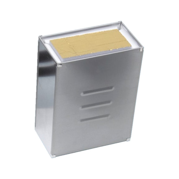 Kabelbox mit Kunststoffdeckel bzw. Schaumstreifen - KBLBOX-LANG-RECHTECKIG-90X120X270MM