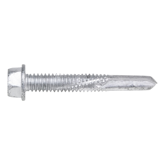 Drilling screw, hexagon head with long drill tip piasta<SUP>®</SUP> - SCR-DBITL-WS8-(RUS)-5,5X38