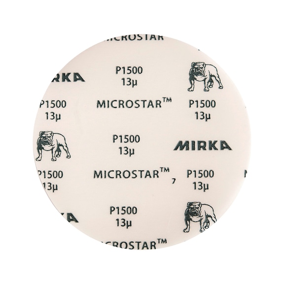 Schleifscheibe Folie Mirka Microstar - SHLFSHB-MIRKA-FM62205096-150MM-P2500