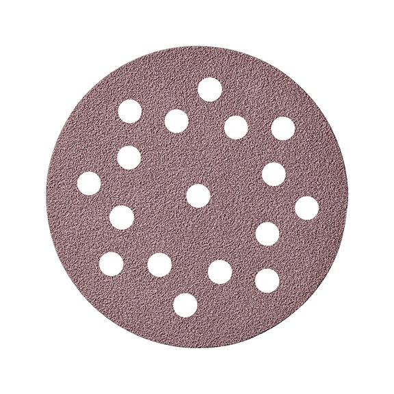 Dry sandpaper disc Mirka Q.Silver Ace - SANDDISC-MIRKA3264709941-125MM-17L-P400