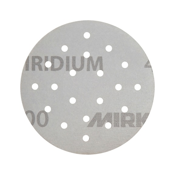 Sandpaper disc Mirka Iridium - SANDDISC-MIRKA-246JU05041-77MM-20L-400