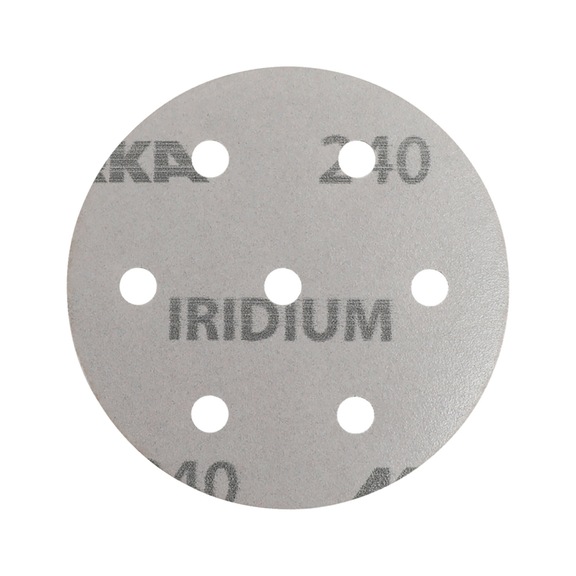 Dry sandpaper disc Mirka Iridium - SANDDISC-MIRKA-246JU05025-77MM-20L-240