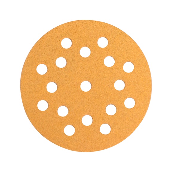 Dry sandpaper disc Mirka Gold - SANDDISC-MIRKA-23647F1060-125MM-17H-P60