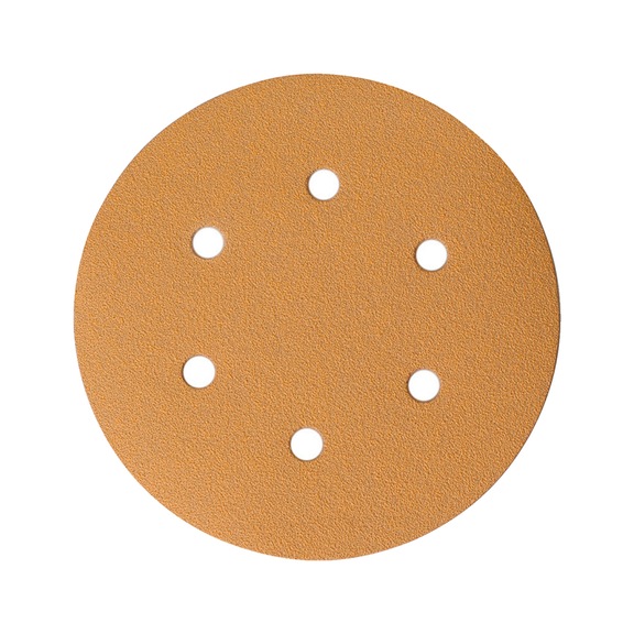 Sandpaper disc Mirka Gold - SANDDISC-MIRKA-2336509912-150MM-6L-P120
