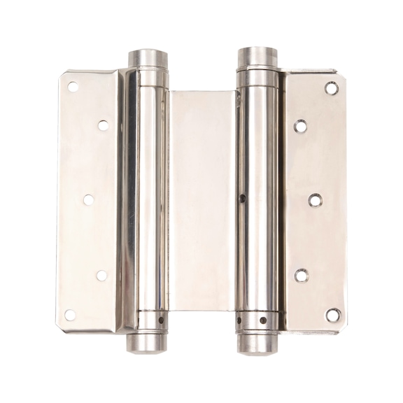 Swing door hinge For abutting interior doors - SWNGDRHNGE-42/200-BOTHSIDED-ST-(ZN)