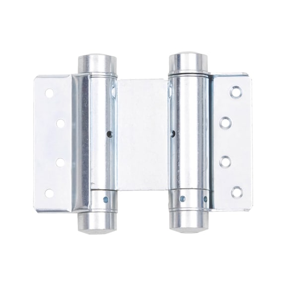 Swing door hinge For abutting interior doors - SWNGDRHNGE-29/75-BOTHSIDED-ST-(ZN)
