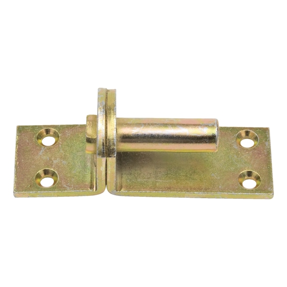 Hinge pin For shutter hinges - HNGEPIN-DR-2-ST-(ZN)-YELLOW-D16-127X40