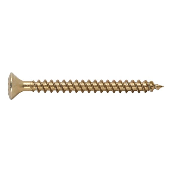 ASSY<SUP>®</SUP> 3.0 yellow galvanised Particle board screw - 1
