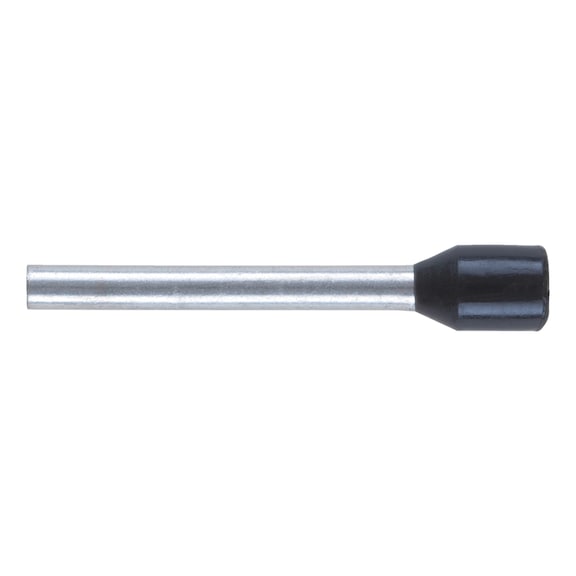 Wire end ferrule with plastic sleeve according to DIN 46228 Part 4 - WENDFER-DIN46228-1,5X12MM